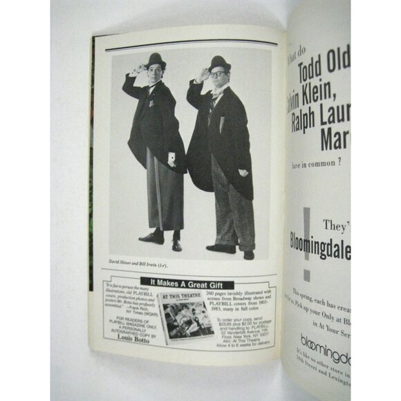 Fool Moon Playbill 1993 Richard Rogers Theatre David Shiner Bill Irwin Ramblers - Picture 6 of 6